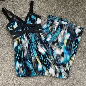 Long summer maxi dress